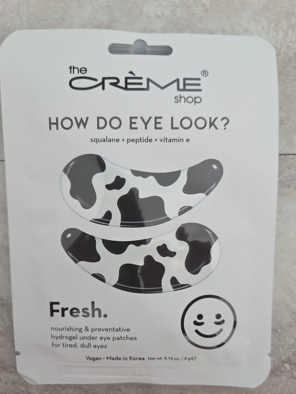 The Creme Shop Fresh How Do Eye Look Under Eye Patches 6 Pairs